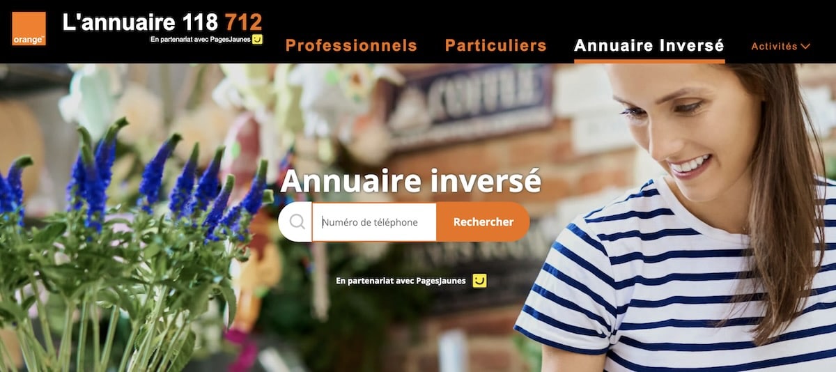 118712 annuaire inversé