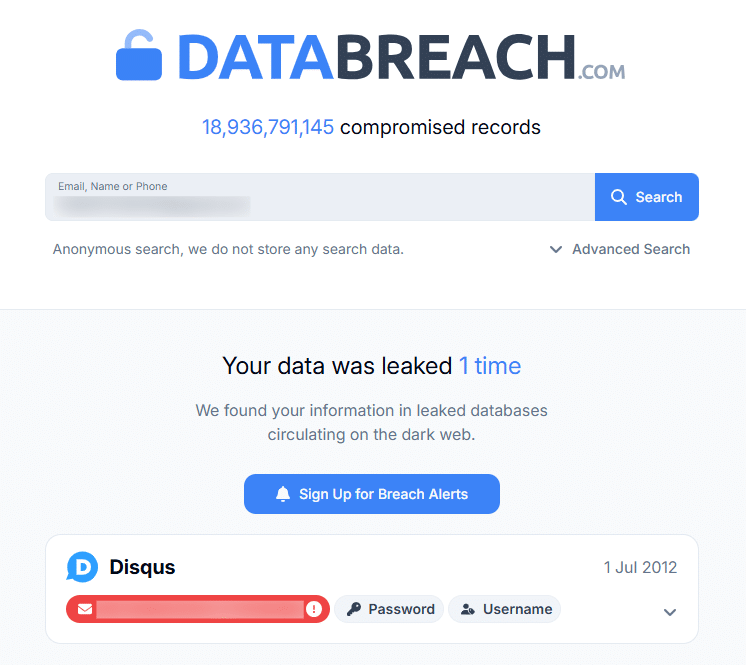 DataBreach piratage