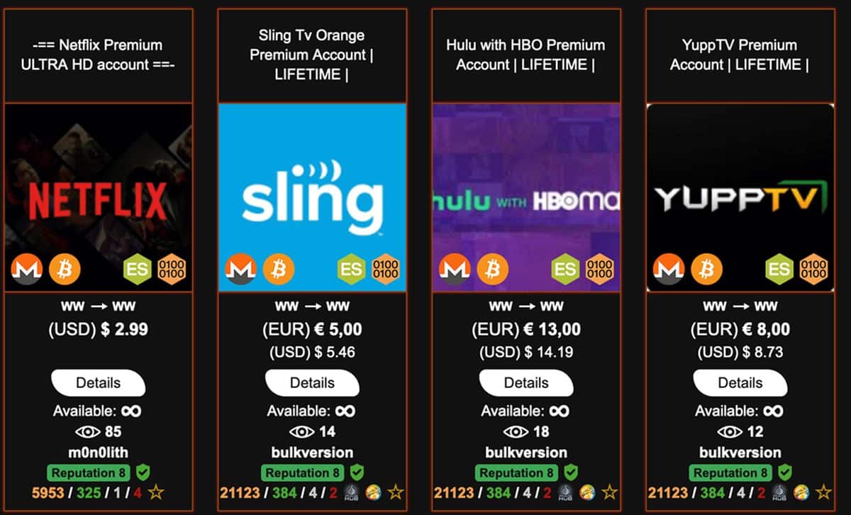 Netflix darknet