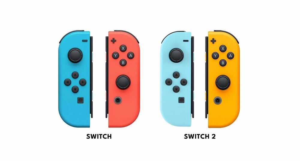 Nintendo Switch 2 Joy-Con couleurs