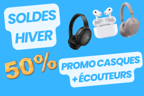Soldes casques et écouteurs