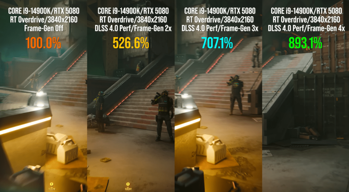 Cyberpunk 2077 DLSS 4 RTX 5080