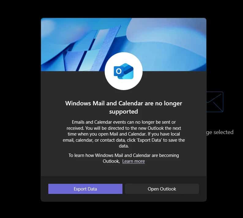 Courrier Calendrier Outlook Windows