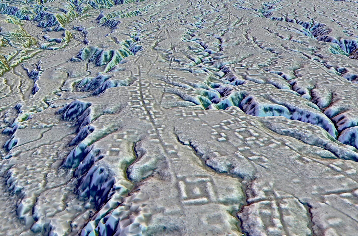 Lidar cartographique laser