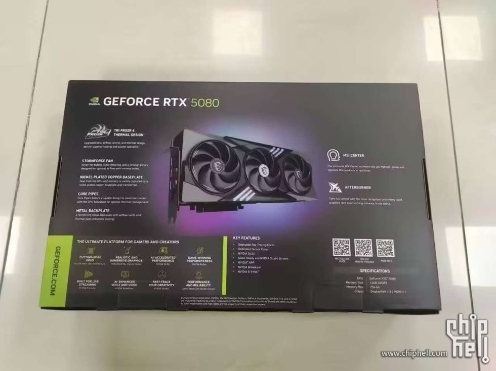 Nvidia GeForce RTX 5080 MSI