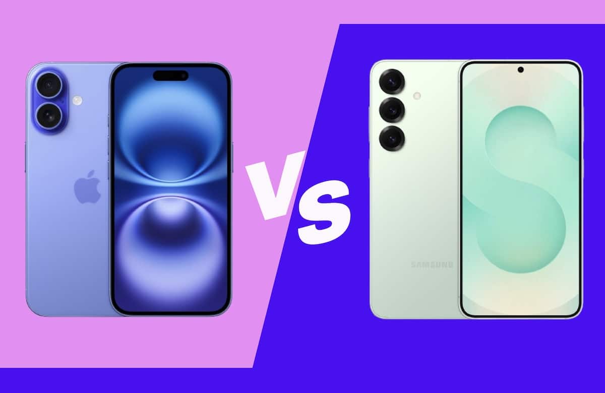 iPhone 16 vs Galaxy S25