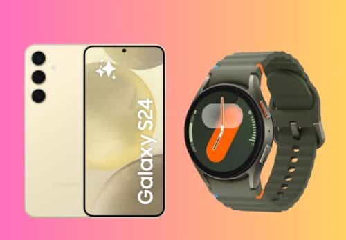 Galaxy S24 / Galaxy Watch promo