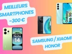 Meilleurs smartphones à moins de 300 euros