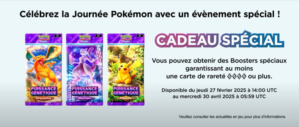 Pokémon TCG Pocket événement