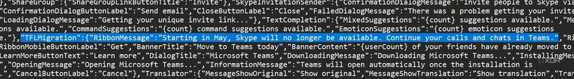 Skype fermeture