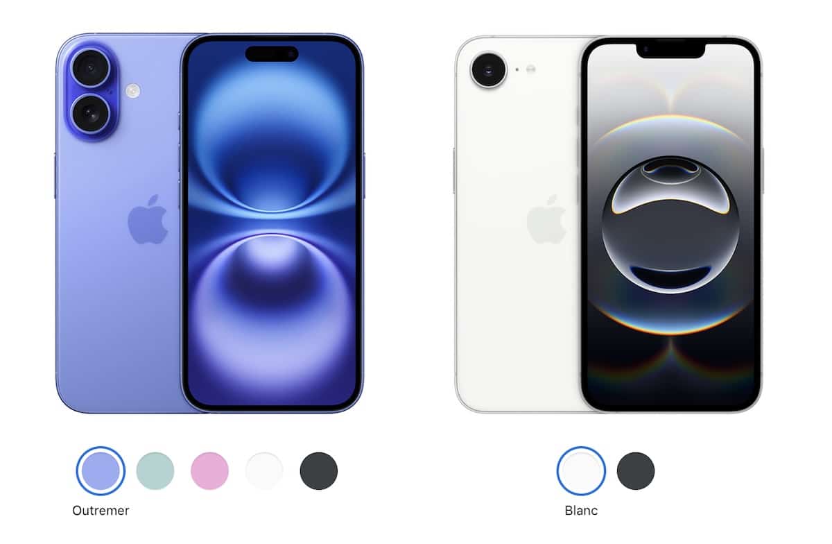 iPhone 16 vs iPhone 16e