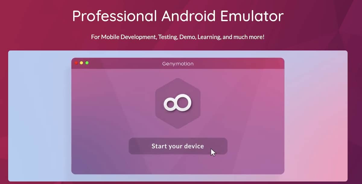 émulateur GenyMotion