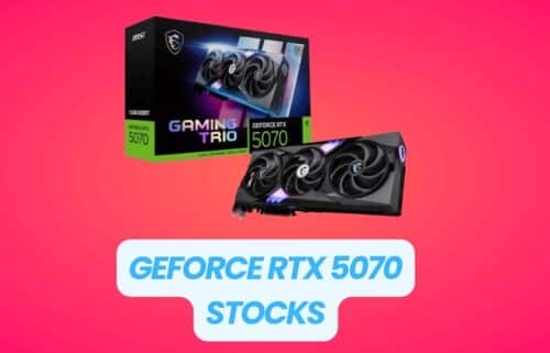 Nvidia GeForce RTX 5070 stock