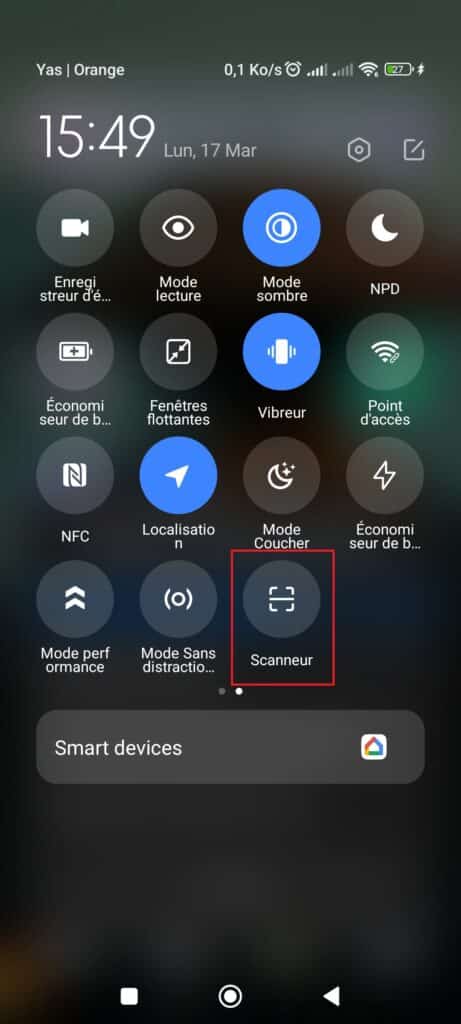 Scanner document Xiaomi