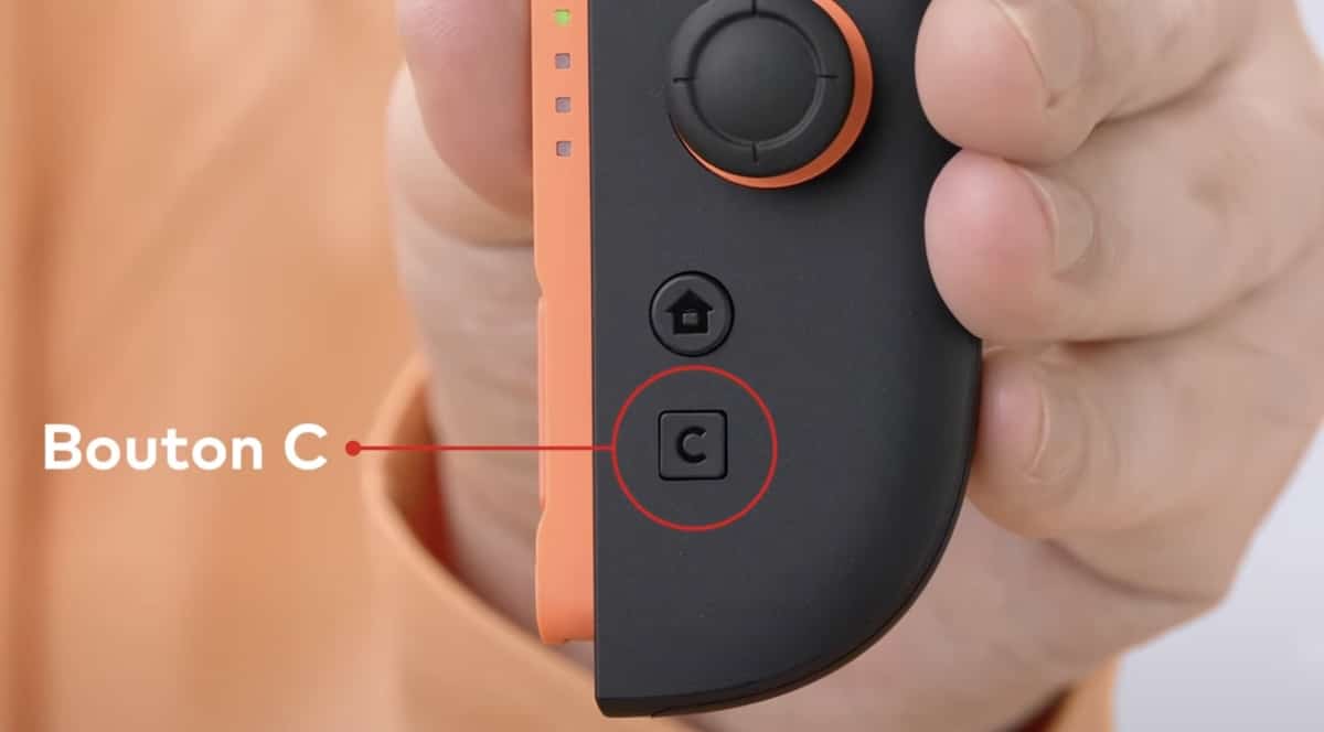 bouton C Switch 2