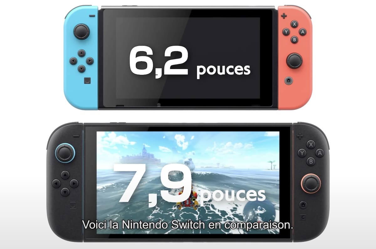 écran Switch 2