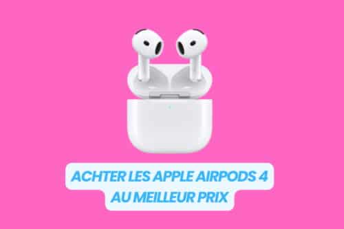 AirPods 4 pas cher