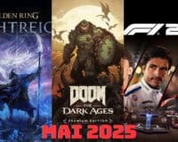 Calendrier jeux vidéo mai 2025