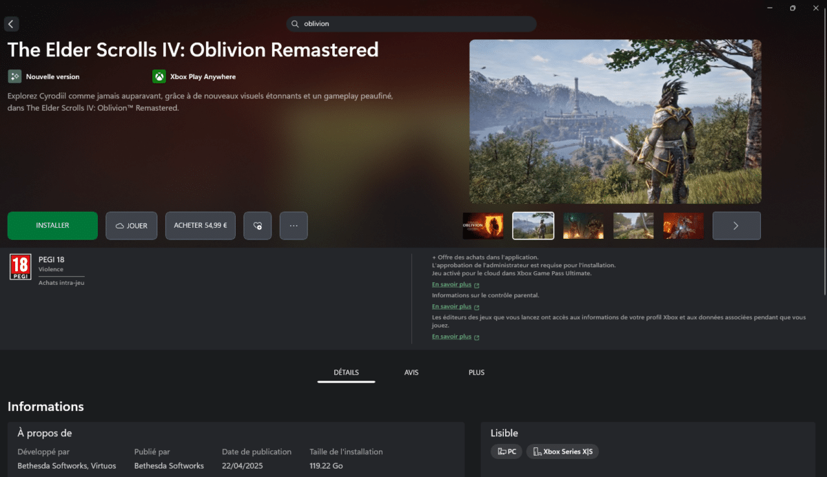 the elder scrolls oblivion remaster
