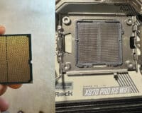 Un AMD Ryzen 9 9950X3D explose en plein jeu, les images font froid dans le dos
