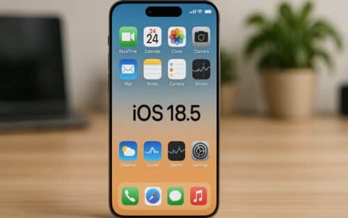 iOS 18.5 : quand sort la prochaine mise à jour d&rsquo;Apple ?
