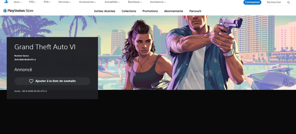 GTA 6 PS Store