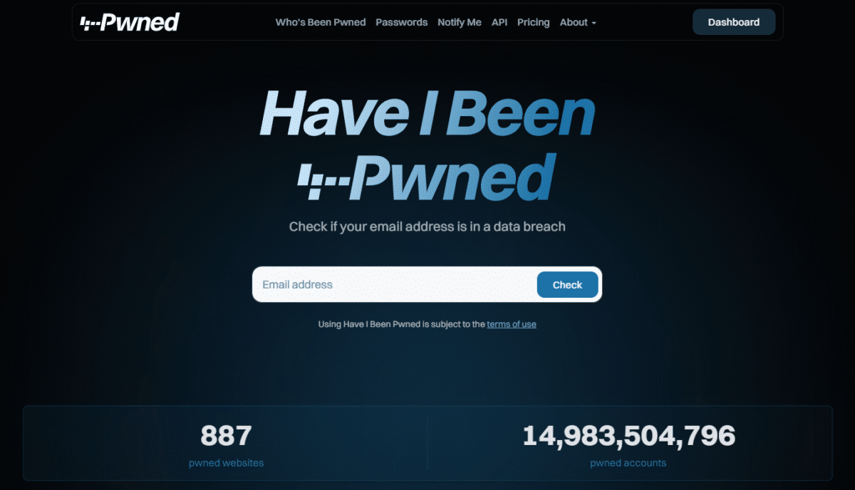 Have I Been Pwned