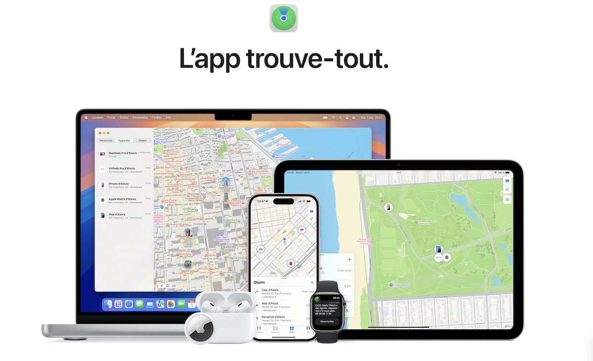 Localiser iphone perdu