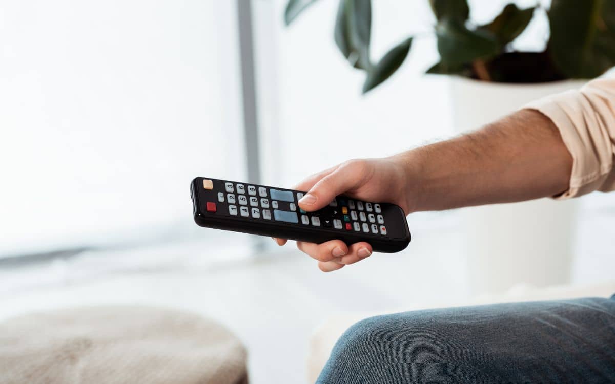Télévision télécommande