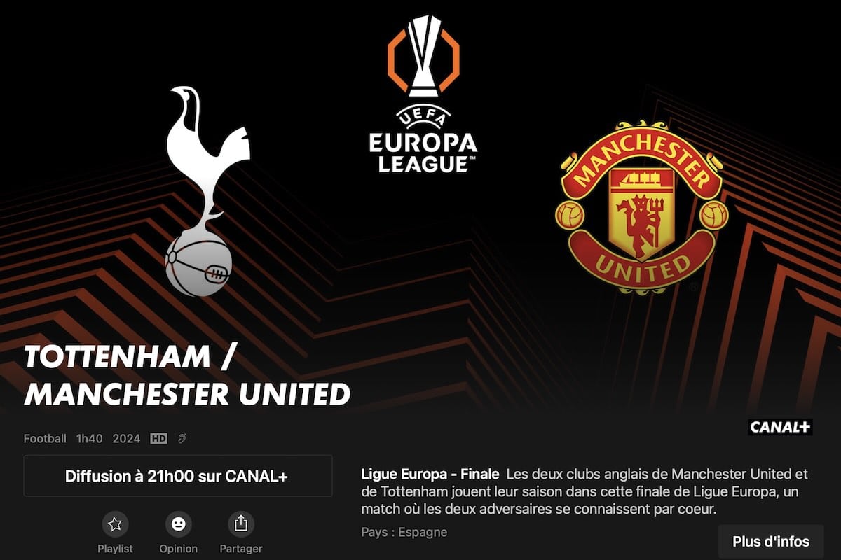 Tottenham - Manchester Utd en direct