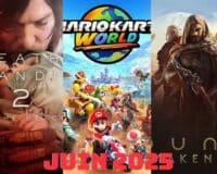sorties jeux vidéo de juin 2025