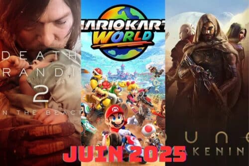 sorties jeux vidéo de juin 2025