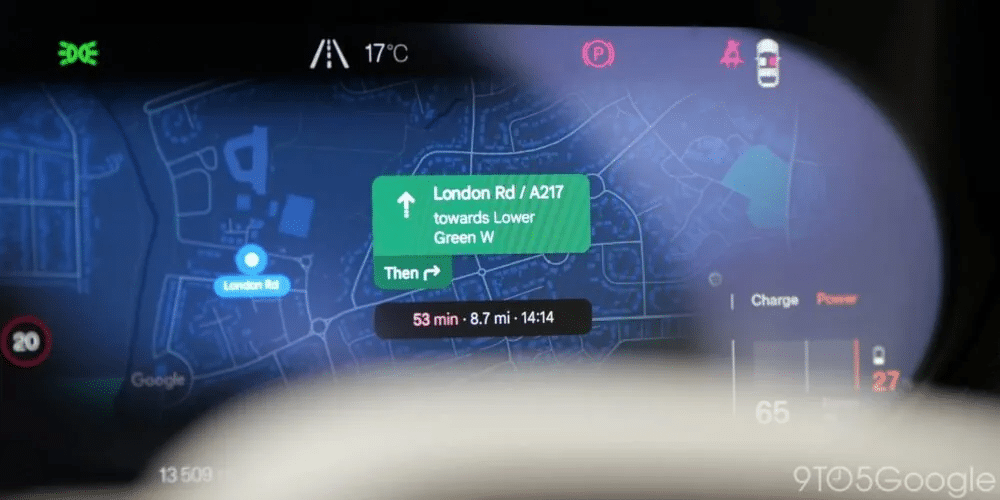 android auto google maps
