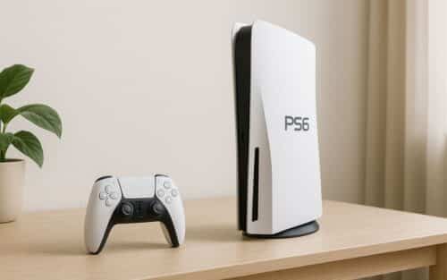 trois consoles PS6