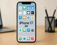 L&rsquo;iPhone 17 Air est aussi puissant que la version Pro si l&rsquo;on en croit cette fiche technique