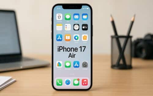L&rsquo;iPhone 17 Air est aussi puissant que la version Pro si l&rsquo;on en croit cette fiche technique