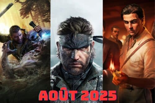 sorties jeux vidéo de août 2025