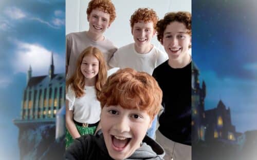 Harry Potter série : la famille Weasley se présente aux fans dans une première image