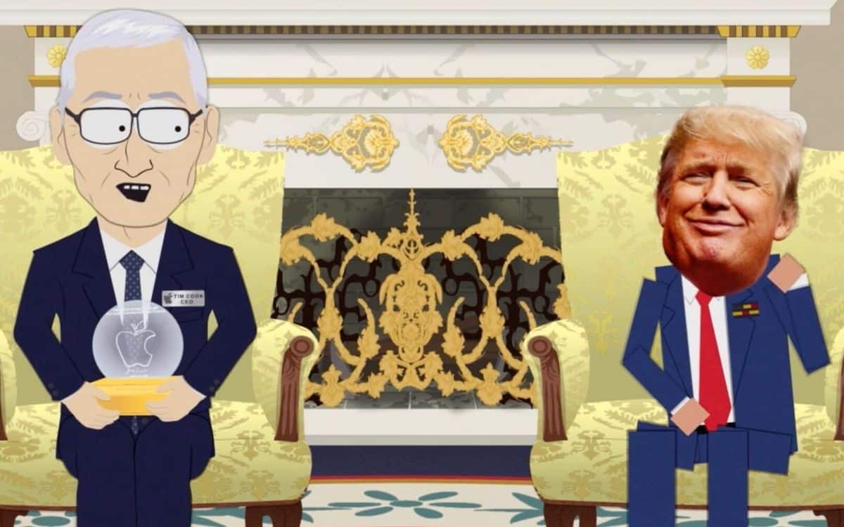 Tim Cook Donald Trump