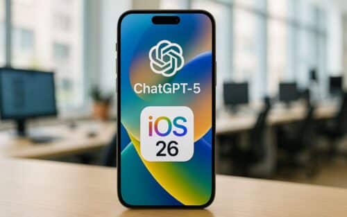GPT-5 bientôt disponible nativement dans l&rsquo;iPhone avec iOS 26