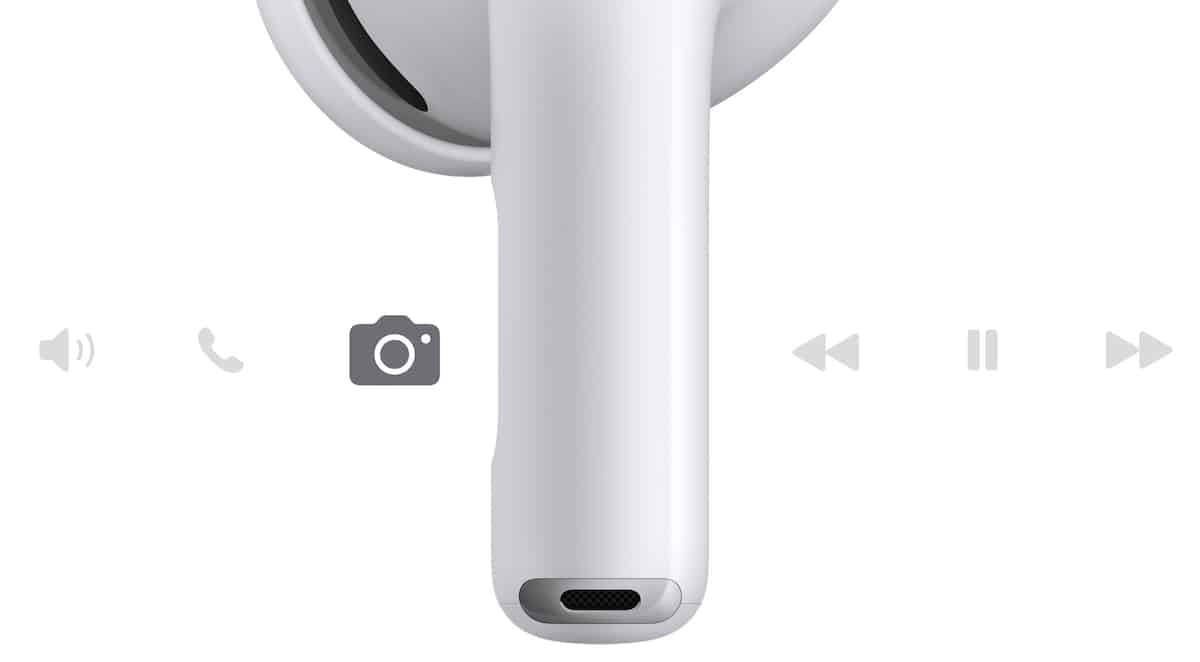 Commandes AirPods Pro 3