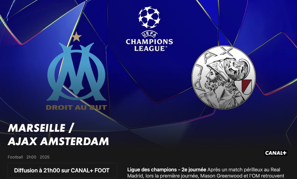 OM - Ajax streaming canal