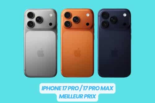iPhone 17 Pro Max pas cher