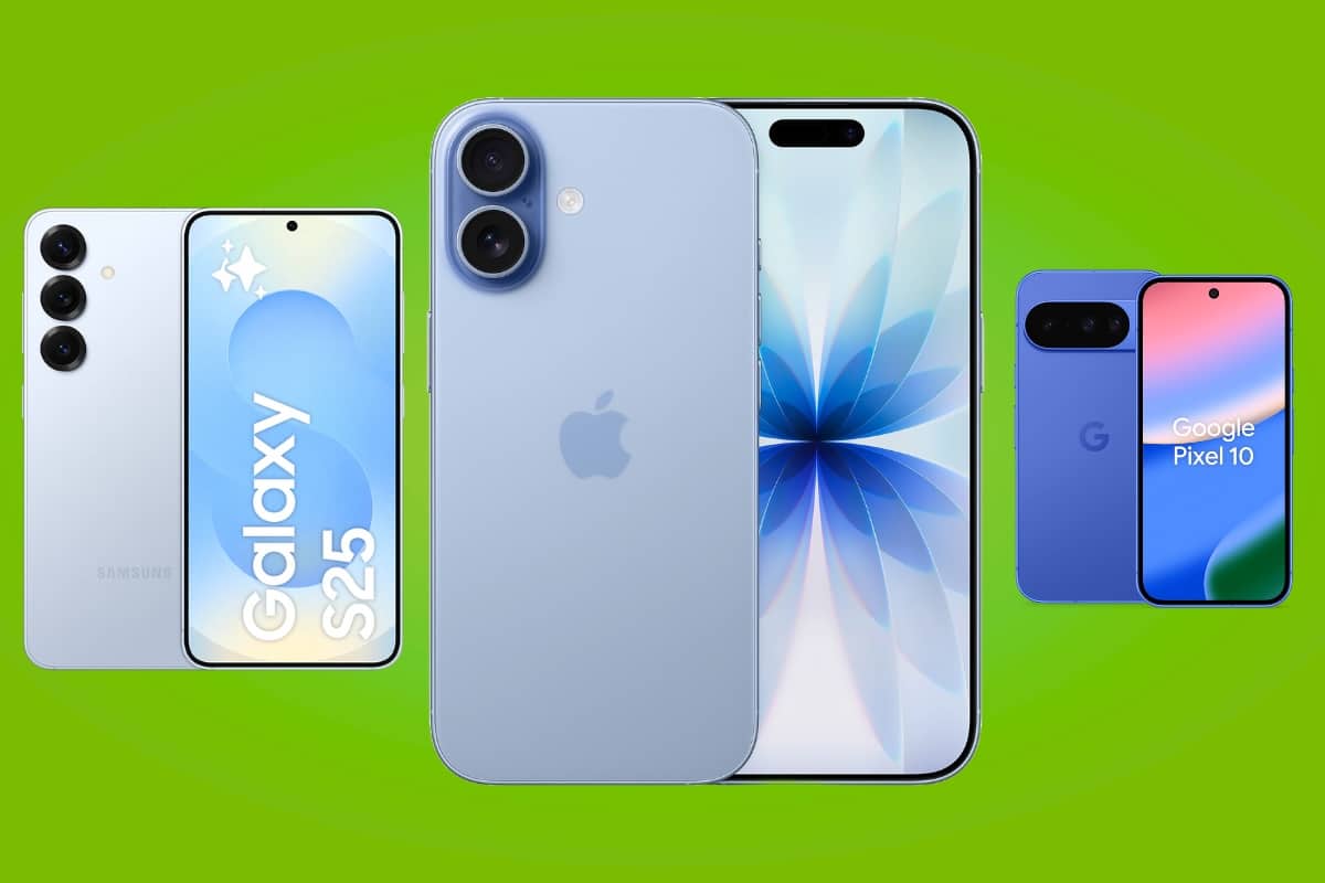 iPhone 17 vs Pixel 10 vs Galaxy S25