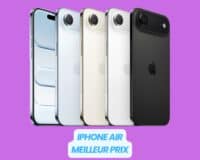 iPhone Air pas cher : où acheter le smartphone Apple au meilleur prix ?