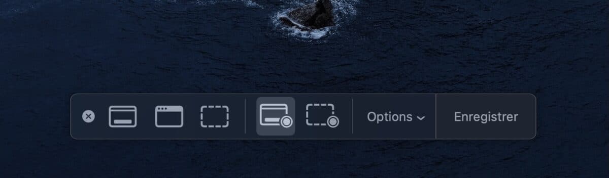 capture d'écran vidéo mac