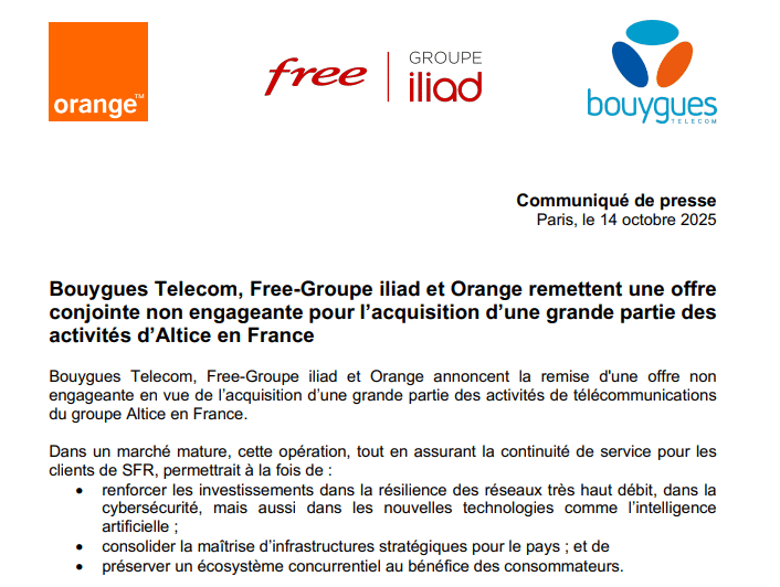 sfr vente