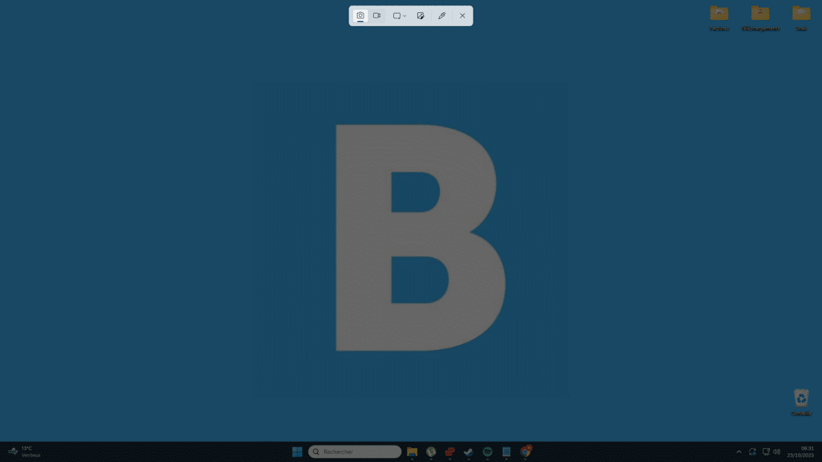 Windows 11 capture d'écran 