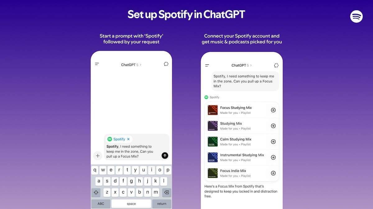 Comment utiliser ChatGPT avec Spotify