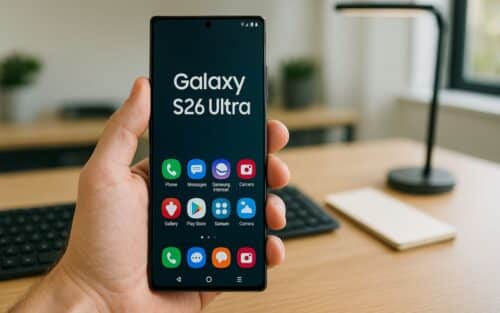Galaxy S26 Ultra : les premières images dévoilent son nouveau design